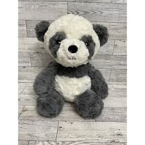 Spark Create Imagine Panda Bear Plush Stuffed Animal Crinkle Rattle Baby Toy